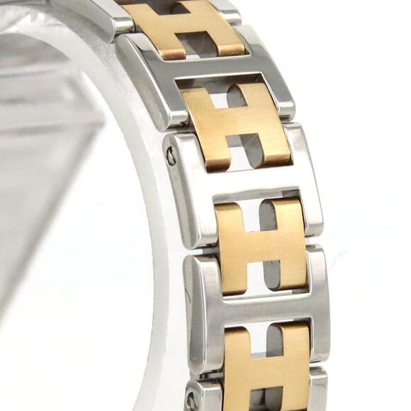 Hermès Clipper Two-tone CL4.220 SSxGP Quartz Watch - Picture 4 of 8